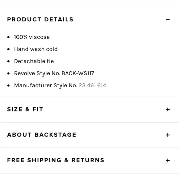 Backstage Kara Top - Picture 12 of 12